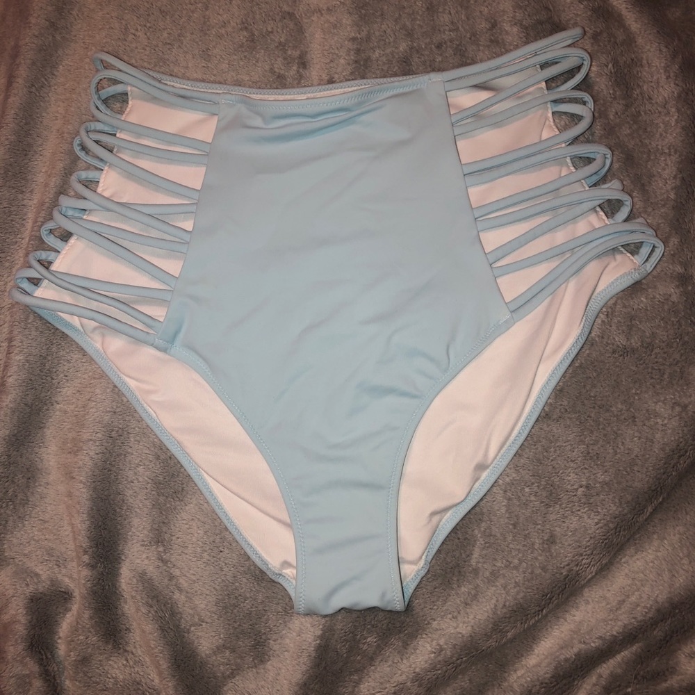 NWOT high wasted bikini bottoms